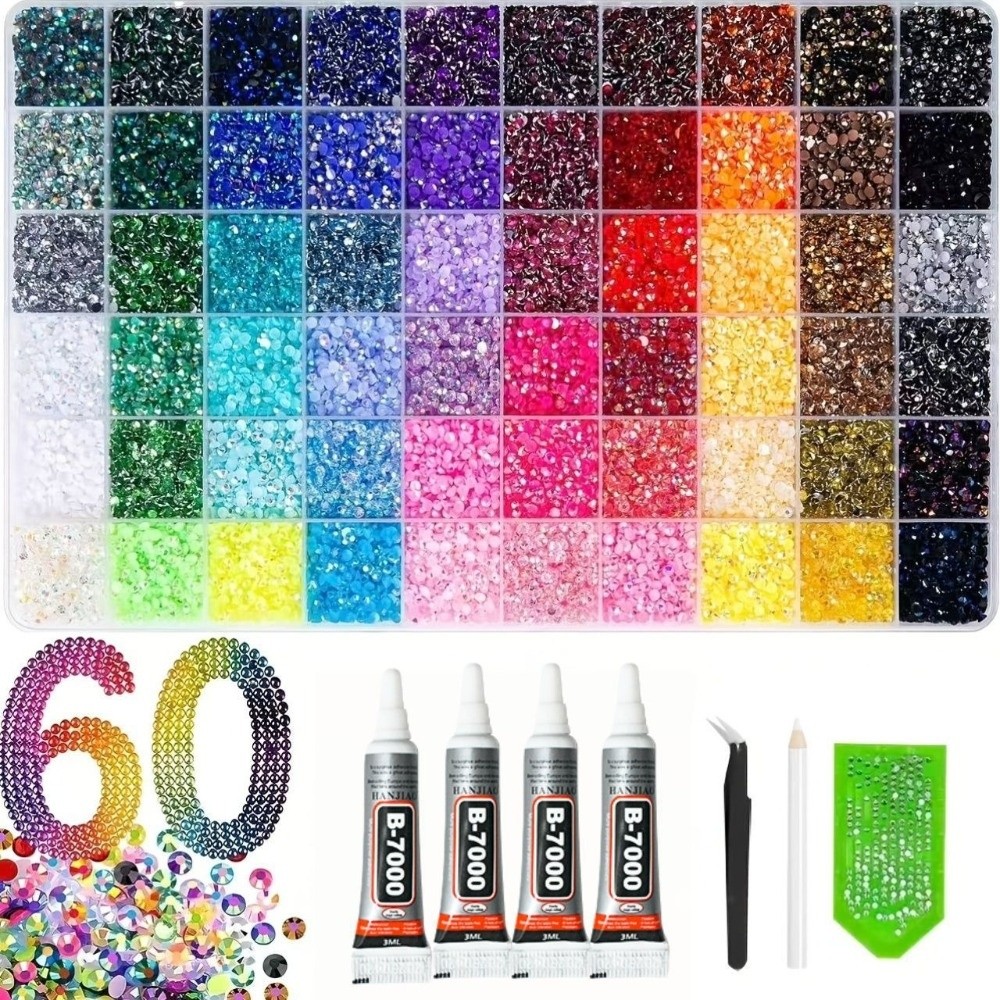 Multicolor Resin Rhinestone Ki - Resin Jewelry Kit recension och pris