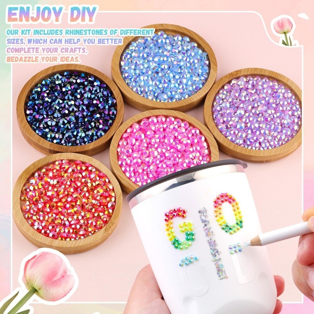 Multicolor Resin Rhinestone Ki - Resin Jewelry Kit recension och pris