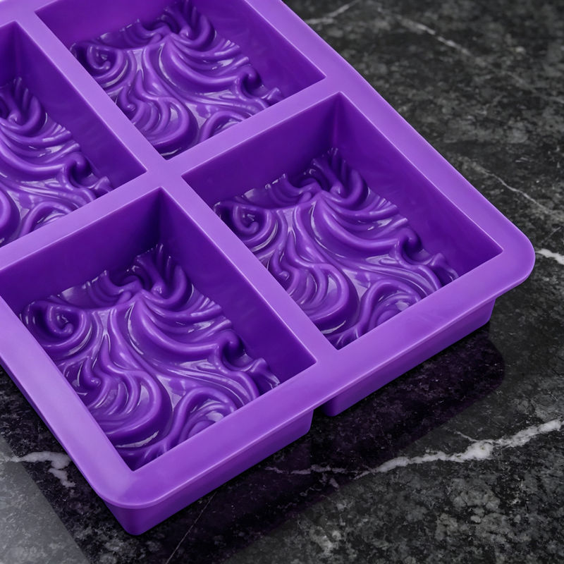 2PCS/4PCS 4-Cavity Ocean Wave  - Resin Ocean Wave Mold recension och pris