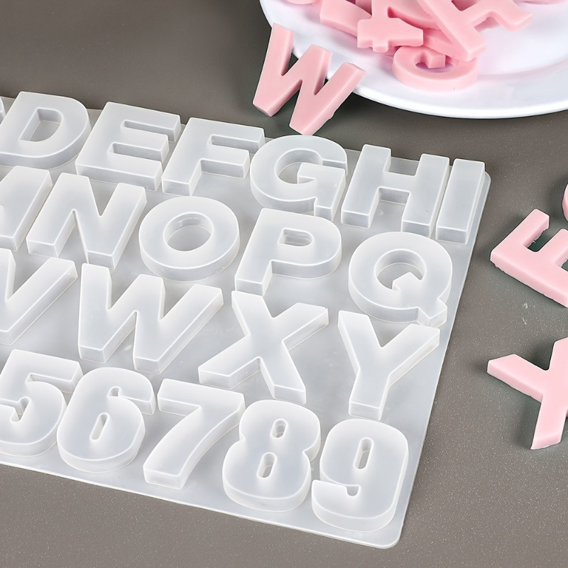 Letter A To Z Pendants Silicon - Serving Tray Mold recension och pris