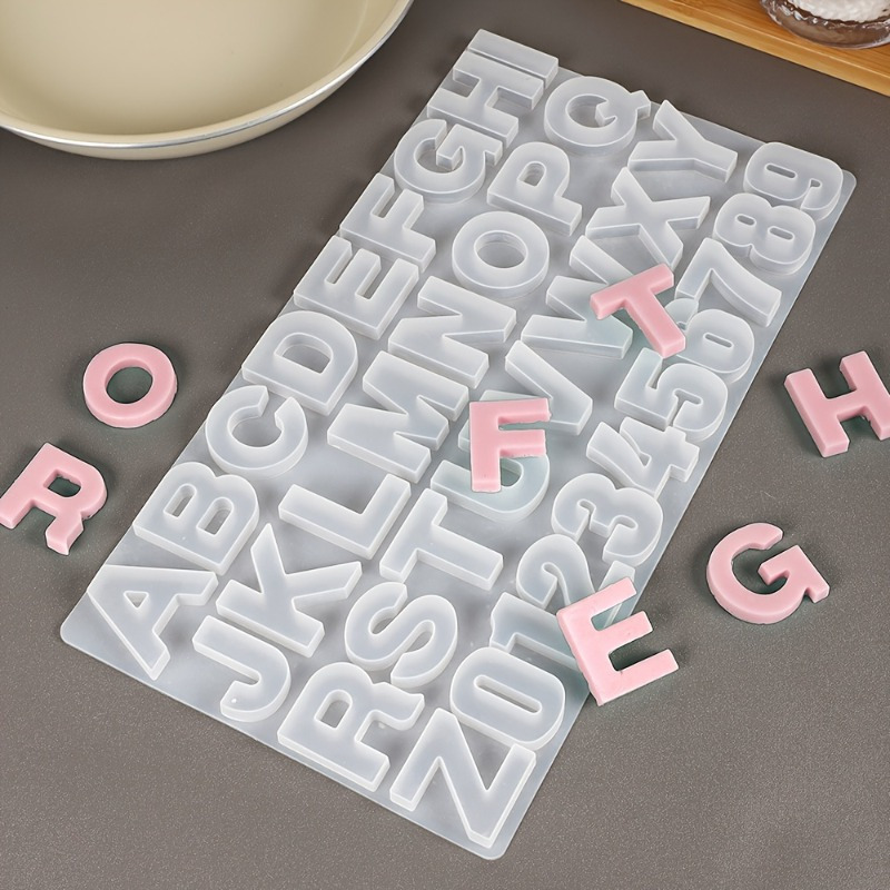 Letter A To Z Pendants Silicon - Serving Tray Mold recension och pris