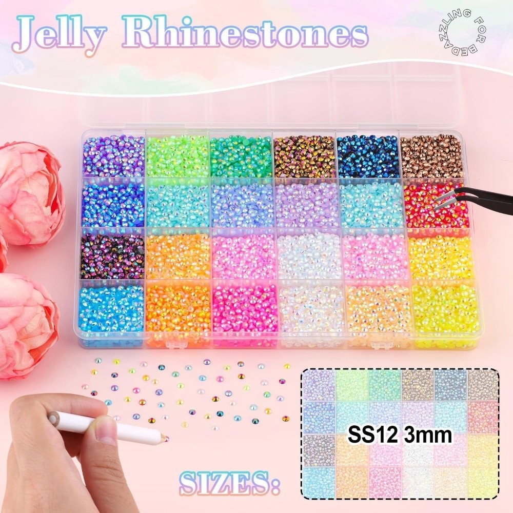 Multicolor Resin Rhinestone Ki - Resin Jewelry Kit recension och pris