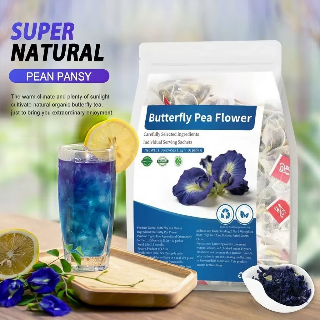 Organic Butterfly Pea Flower T - Dried Flower Bulk recension och pris
