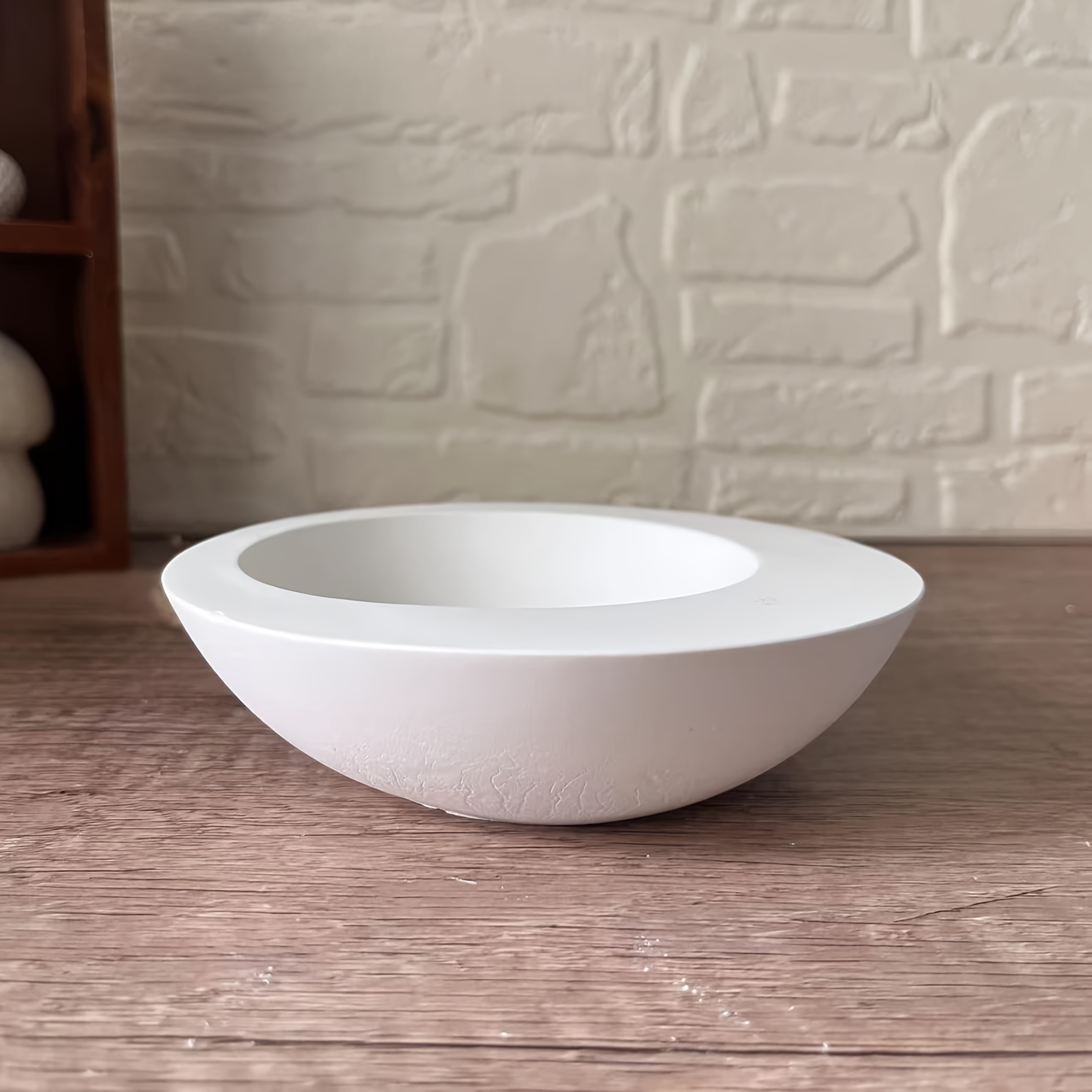 1pc Irregular Round Bowl-Shape - Coaster Mold Round recension och pris