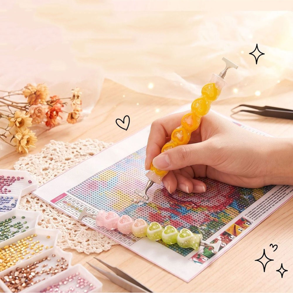 New Heart Shape Diamond Painti - Resin Craft Ideas recension och pris
