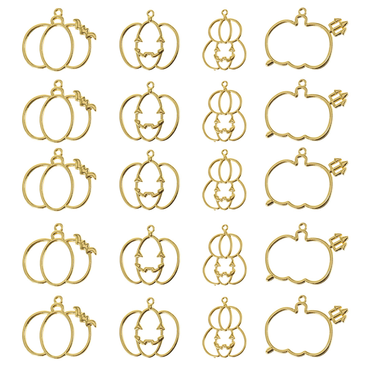 20Pcs Pumpkin Resin Mold Set U - Resin Jewelry Kit recension och pris
