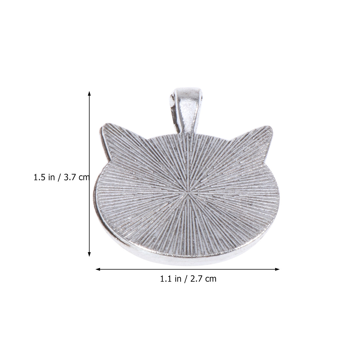 10Pcs Cat Ear Bezel Pendant Tr - Resin Jewelry Kit recension och pris