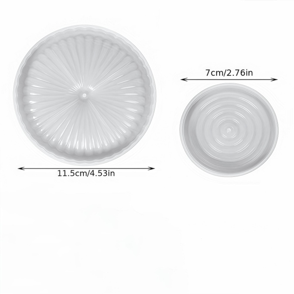 2pcs Round Incense Burner Sili - Coaster Mold Round recension och pris