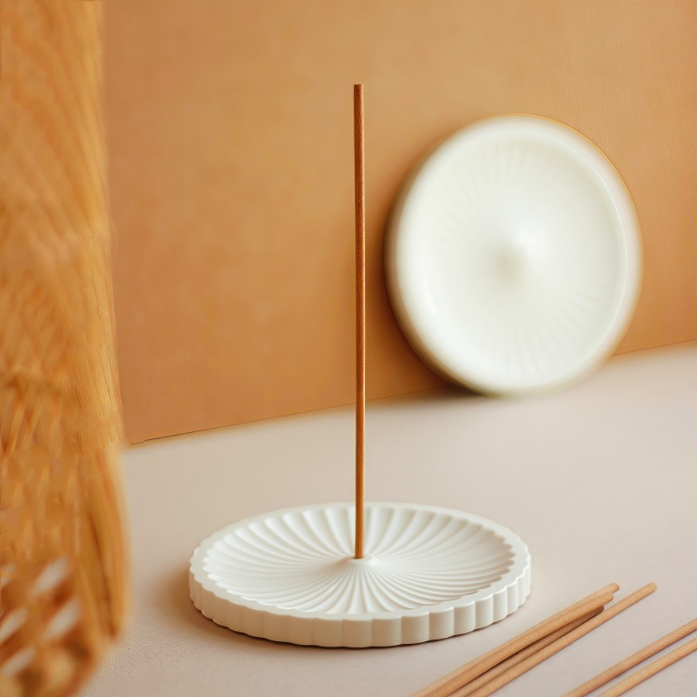 2pcs Round Incense Burner Sili - Coaster Mold Round recension och pris