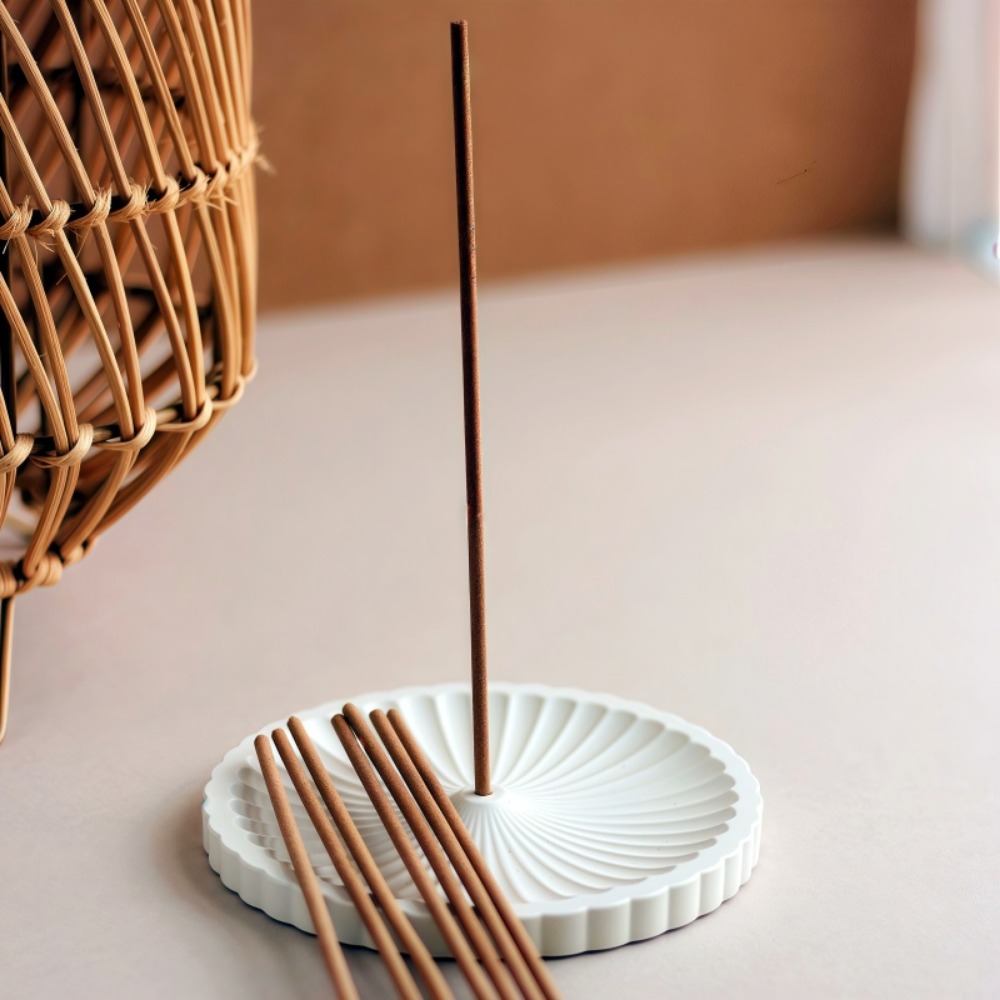 2pcs Round Incense Burner Sili - Coaster Mold Round recension och pris