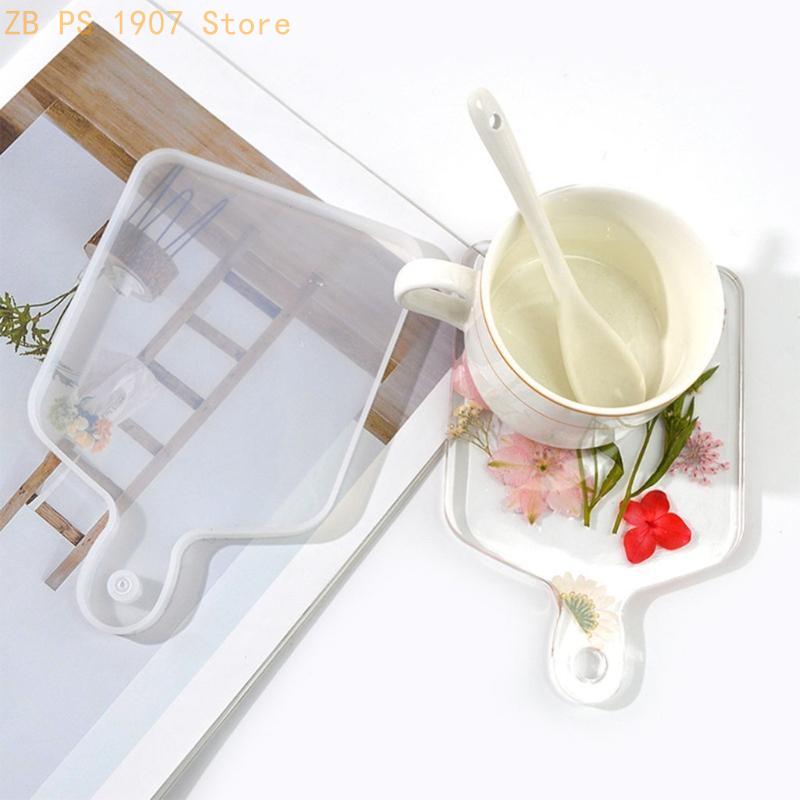 Cup Mat Crystal Mold DIY Handl - Serving Tray Mold recension och pris