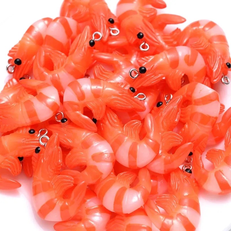10Pcs 3D Simulated Lobster Shr - Resin Craft Supplies recension och pris