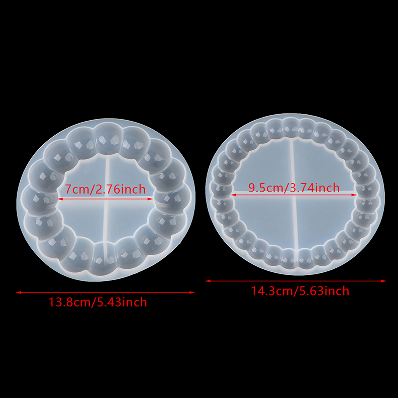 Plate Storage Coaster Mold DIY - Coaster Mold Round recension och pris