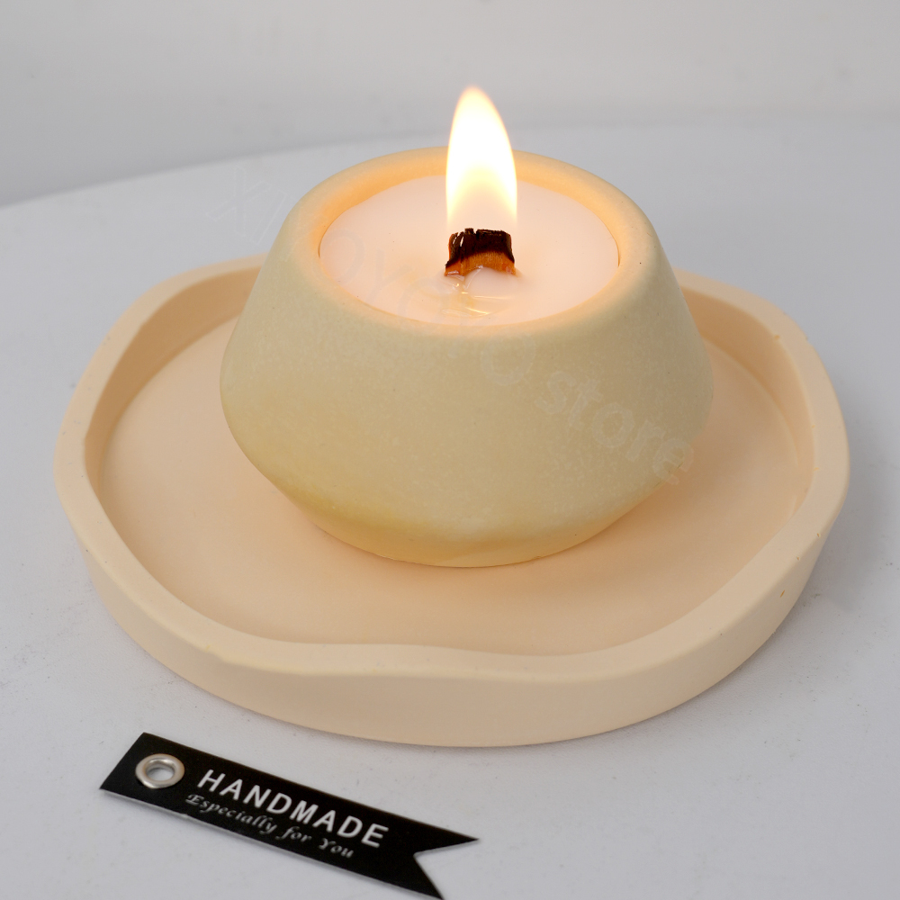 Round Bowl Storage Box Silicon - Coaster Mold Round recension och pris